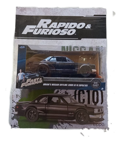 Auto Coleccion Rapido Y Furioso Nissan Skyline 2000 Gt-r