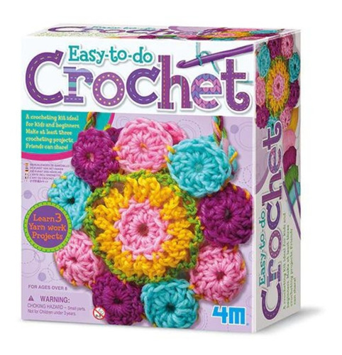 Aprende A Tejer Crochet Kit Basico Completo