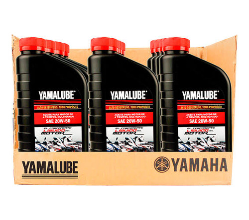 Aceite Yamalube 4 Tiempos Caja/12 Piezas