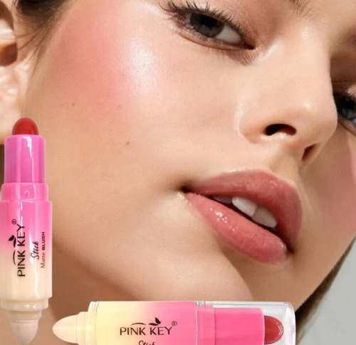 Rubor En Barra De Alta Duración, Maquillaje Pink Key Matte