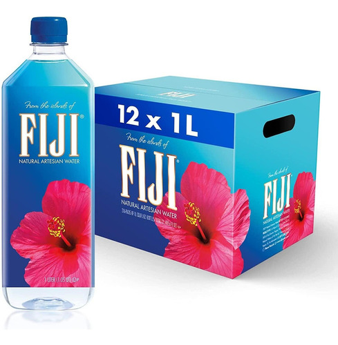 Pack De 12 Agua Fiji 1 L