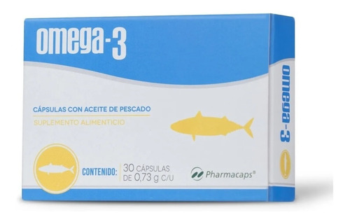 Omega 3 Con 30 Cápsulas Pharmacaps