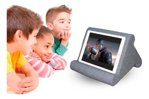 Cojin Porta Tablet / Smartphone Con 3 Ángulos De Visión.