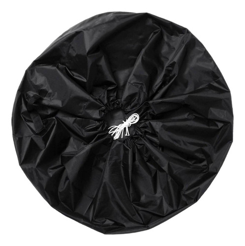 1 Paquete De Cubierta De Neumático Oxford Negro Impermeable