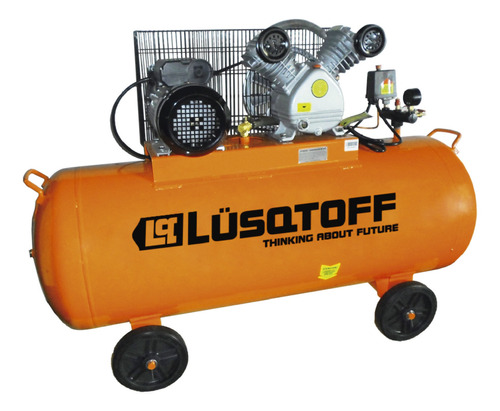 Compresor De Aire A Correa Lusqtoff Lc-30200 Monofásico 3hp