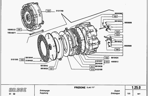 Manual De Repuestos Tractor Fiat 80.66e