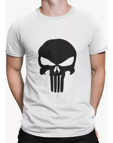 Polera The Punisher Algodon Manga Corta