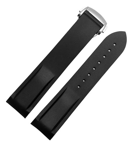 Fit For Omega Seamaster Correa De Silicona 20/22mm