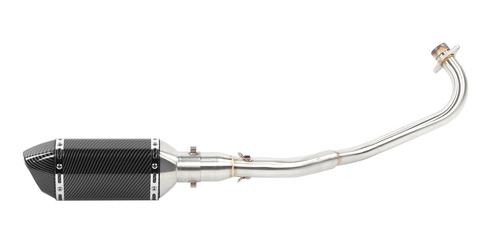 Tubo De Escape De Acero Inoxidable Con Silenciador Y Deflect