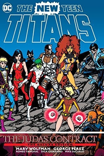 Book : New Teen Titans The Judas Contract Deluxe Edition...