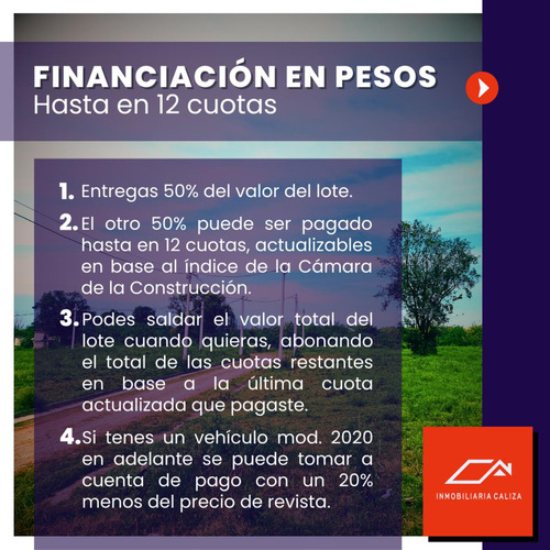 Venta Hermosos Terrenos En Villa Carmela