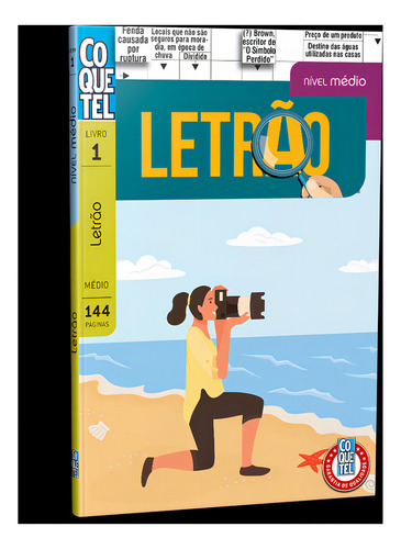 Livro Coquetel Letrão Nível Médio Ed 01, De Equipe Coquetel. Editora Coquetel - Nf Em Português