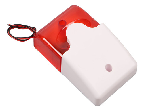 Sirena De Sonido Y Alarma Led, 12 V, Alto Decibelio, Bocina