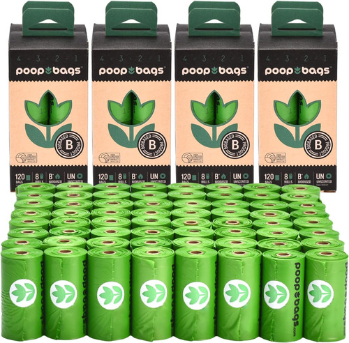 The Poop Bags® Bolsas Para Excrementos De Perros Rolls Count