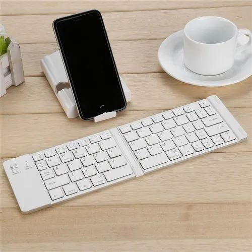 Mini Teclado Inalambrico Plegable Portatil, Bluetooth
