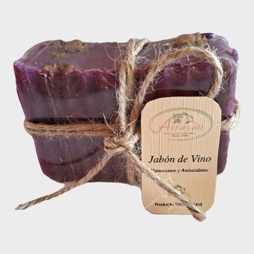 Jabón Natural De Vino, Saponificado En Frío. 