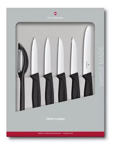 Set de 2 cuchillos Victorinox negro