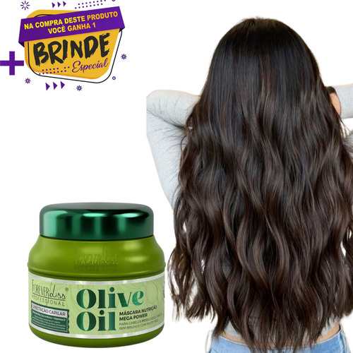 Máscara De Umectação Olive Oil 250g Forever Liss +