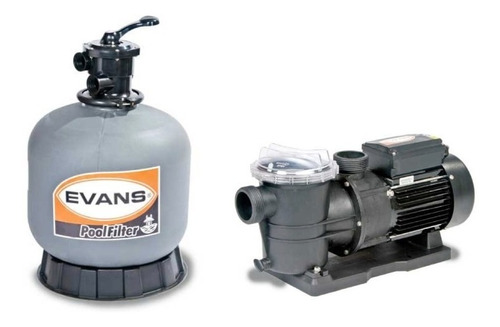Filtro Para Alberca 19¨evans Y Bomba Evans 1 Hp 110v 220v