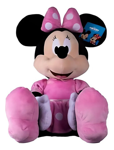 Peluche Minnie Mouse De 80cm Disney Original 