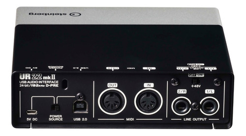 Imagen 3 de 3 de Interfaz de audio Steinberg UR22mkII 100V/240V