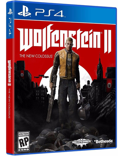 Wolfenstein 2 Dos Playstation 4 Ps4 Videojuego