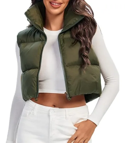 Casaca manga corta mujer outlet