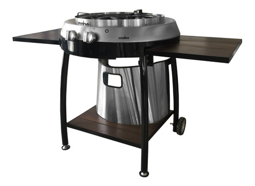 Parrilla Paellera Mabe Pp76mss0 Uso Externo Quemador Grill