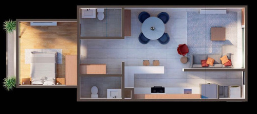 Departamento En Preventa En Escandón 1r/1b/1e - Balcón - 88m2