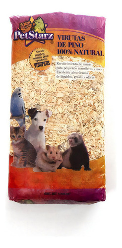 Pet Starz | Viruta De Pino Nacional 100% Natural De 650gr