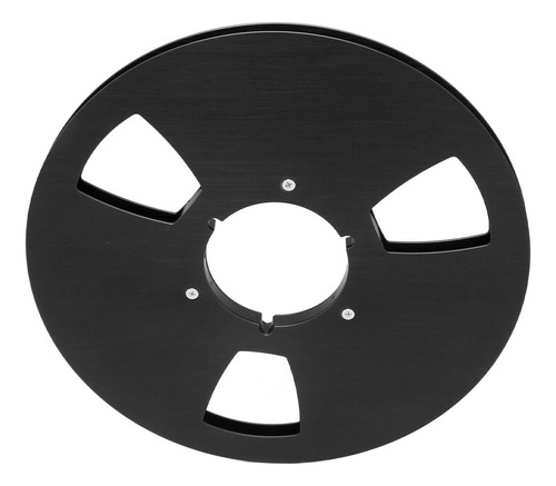 Bobina De Recogida Vacía Negra, Número 12, 1/4 X 10,5 Pulgad