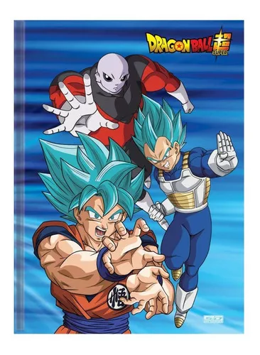 Caderno Dragon Ball Super de Desenho e Cartografia 96 Folhas em