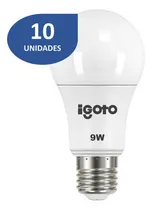 Comprar Bombillo Bulbo Led 9w Luz Blanca 6500k Rosca E27 Paquete