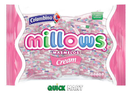 Masmelo Millows Cream X 50 Und - g a $1