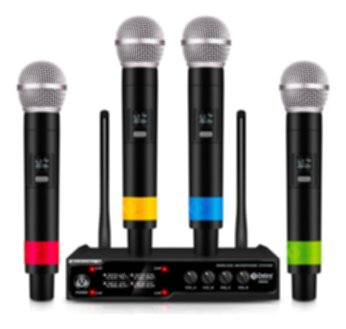 D Debra Audio Vm Vhf Wireless Microphone System With Dual