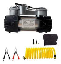 Comprar Compresor Doble Cilindro Metálico 12v Auto 4x4 Moto Cuatri