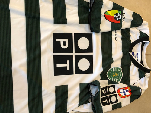 Camiseta Sporting Lisboa 2001/02 Titular Cristiano Ronaldo