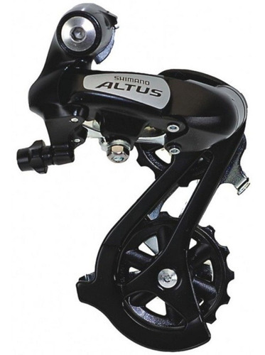 Câmbio Traseiro Shimano Altus Rd M310 7v 8v Mega Range Preto