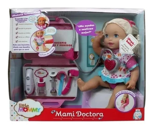 Little Mommy Mami Doctora Fisher Price Kit Doctora Portatil