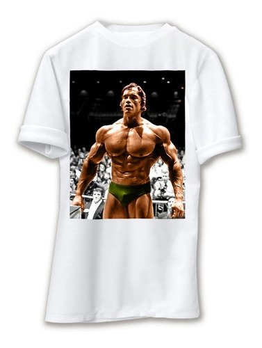 Playera Personalizada Arnold Terminator Mr Olimpia Fuerte