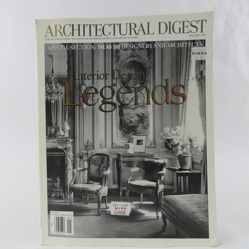 R251 Architectural Digest -- January 2000 (Usado)
