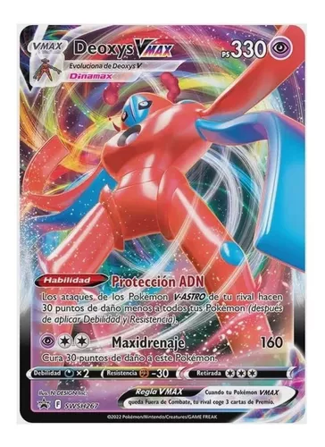 Pokémon Box Coleção De Batalha Deoxys V-max E V-astro Copag