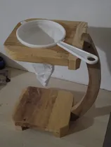 Comprar Soporte De Madera Para Colar Cafe