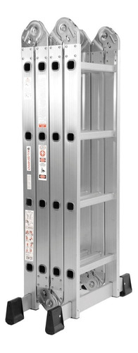 Escalera De Aluminio Fiwaki Multipropósito 4x4