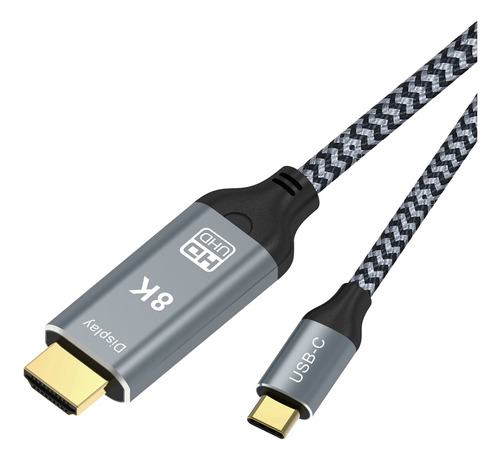 Adaptador C A Compatible De 1 M, Usb C A A Compatible De 8 K