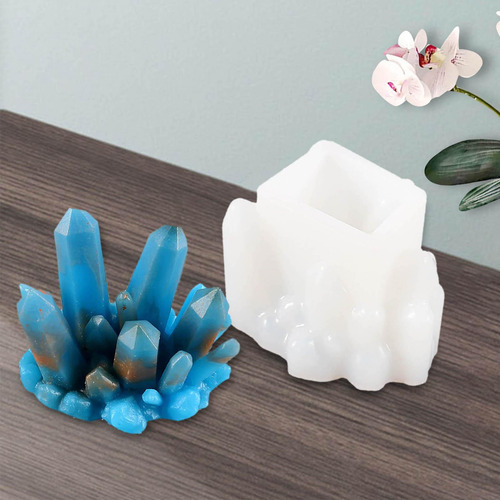 Molde De Resina De Cristal, Molde De Resina De 9,5x7,2x7cm