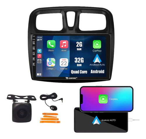 Coche Carplay Android Navegacion Automatica Estereo Gps Radi