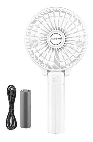 Funme Mini Ventilador De Mano Portátil Plegable Usb Recargab