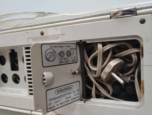 Grabador Cinta Abierta Grundig Amplificador Valvular (Usado)