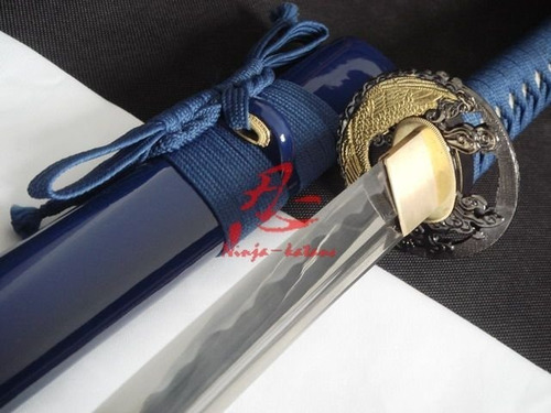Imagem 1 de 10 de Espada Samurai Katana Com Corte Autêntica Original Afiada